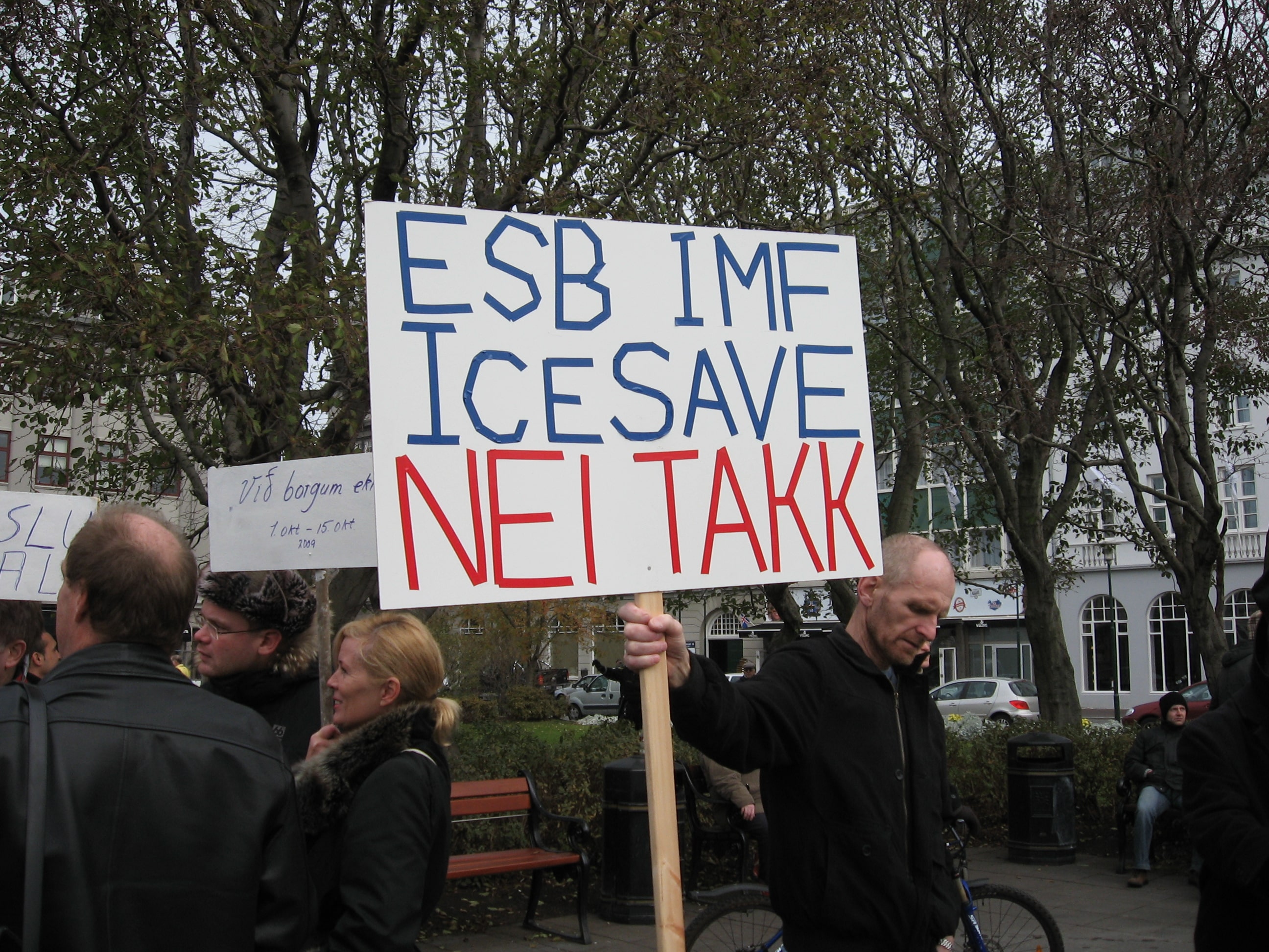 ESB, IMF, Icesave: Nei Takk