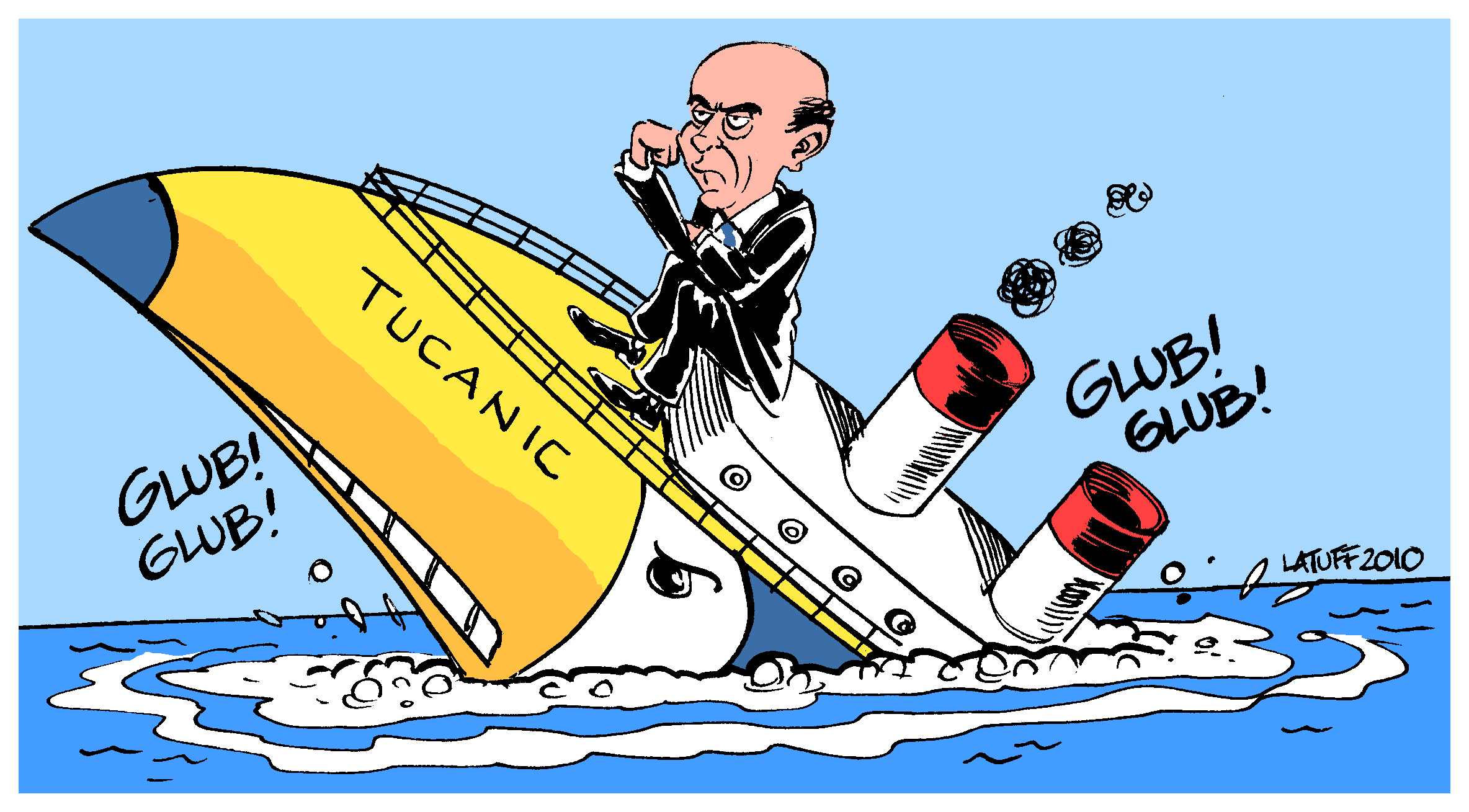 José Serra on the 'Tucanic'