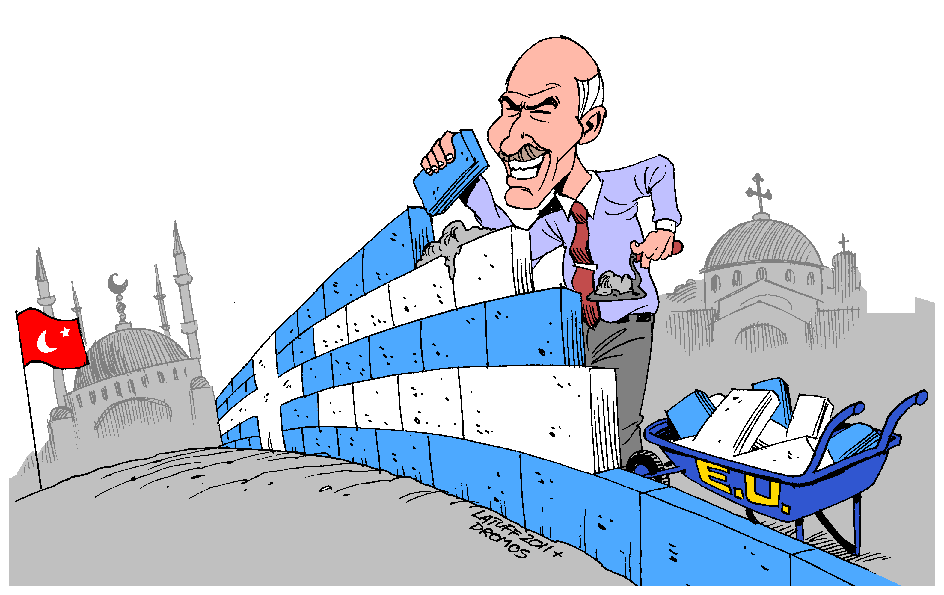 Greece to Build Wall on Turkish Border