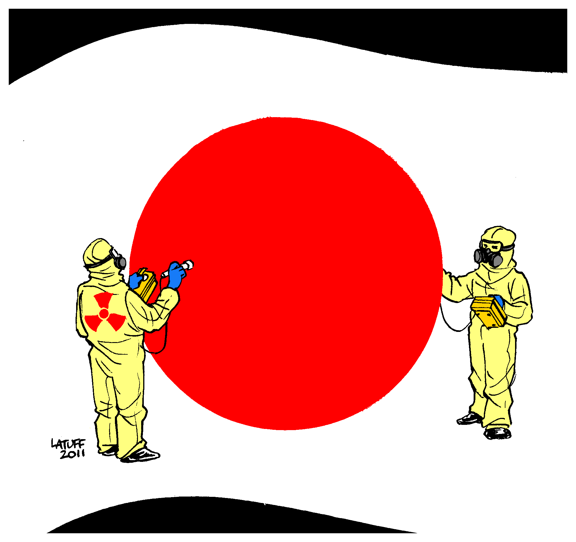 Turning Japan into the Land of the Burning Sun