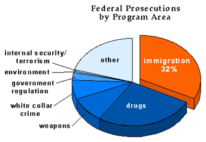 Federal Prosecutions by Program Area
