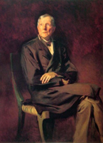 John D. Rockefeller by John Singer Sargent