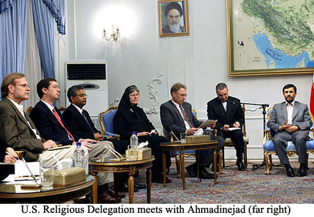 U.S. Religious Delegation meets with Ahmadinejad