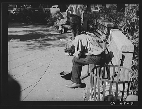 Unemployed Youth, Washington, D.C., August 1938