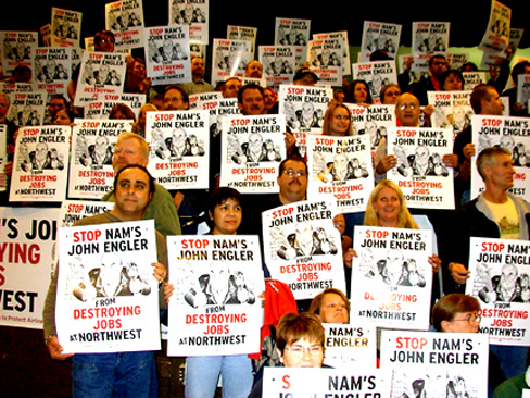 Stop NAM's John Engler from Destroying Jobs at Northwest
