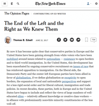 | the end of the left and the right as we knew them | MR Online