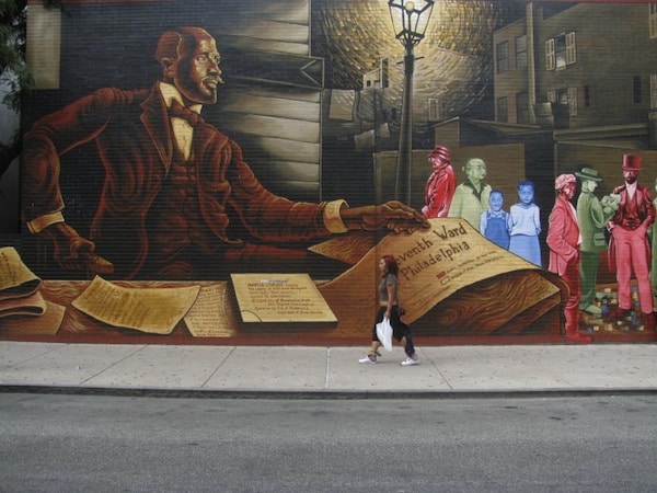 | W E B Du Bois mural in Philadelphia 2011 Photograph by Laurenellen McCann Flickr | MR Online