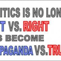 Populism and ‘post truth’ left-vs-right