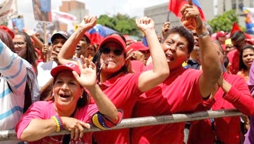 | Supporters of President Nicolás Maduro participate in a rally in Caracas in support of the national Constituent Assembly | MR Online