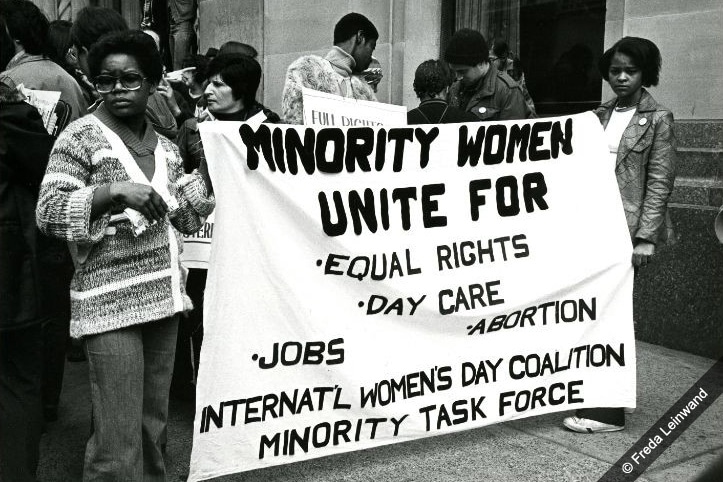 | Women taking part in the International Womens Day march | MR Online