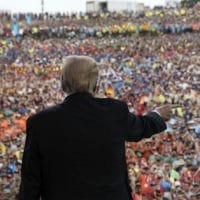 Trump criticized the "fake news" media, Hillary Clinton and Barack Obama in his speech at the Boy Scouts Jamboree Monday night. (Photo: Алексей М/Flickr/cc)