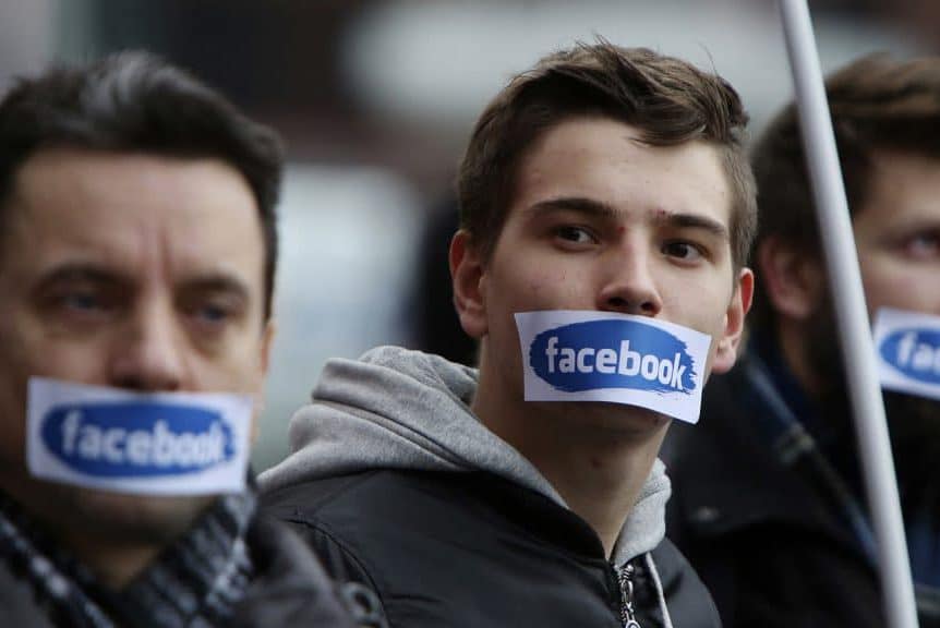 | Right wing protesters in front of Facebook Offices in Warsaw Poland Saturday Nov 5 2016 | MR Online