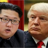 Kim Jong-un vs. President Donald Trump.