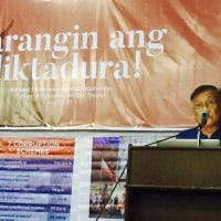 | Intervention by Walden Bello at National AntiDictatorship Conference University of the Philippines at Diliman July 20 2017 | MR Online