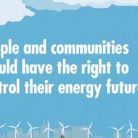 People & communities should have the right to control their energy future