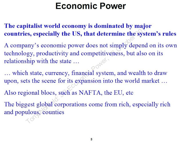 Economic Power. (Tony Norfield)