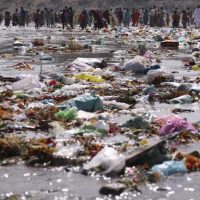 India river pollution.