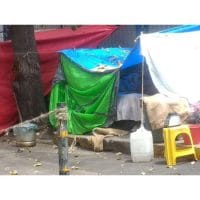 Homeless after Sept. 24, 2017 earthquakes in Mexico