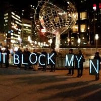 'Don't block my net' protesters