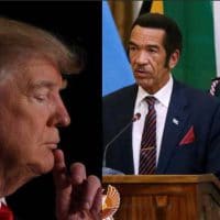 | President Ian Khama of Botswana and Trump | MR Online