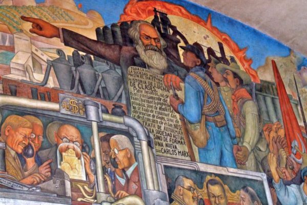 Marx mural