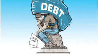Debt on ones back