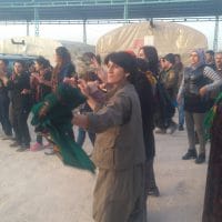 | Fighters and women dancing in the streets of Afrin | MR Online