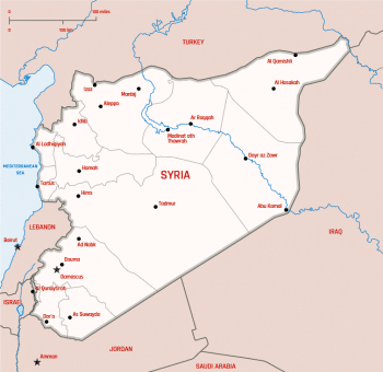 | Map of Syria | MR Online