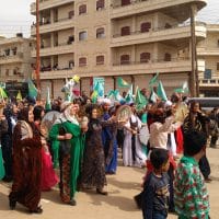 | Womens demonstration in Afrin | MR Online
