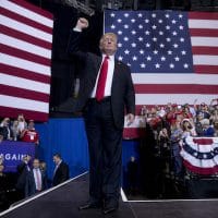 Donald Trump at a rally in May in Nashville, Tenn. (Andrew Harnik : AP)