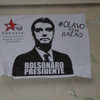 | Farright poster in support of Bolsonaro It references Olavo de Carvalho a proponent of the Cultural Marxism conspiracy theory | MR Online