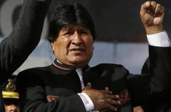 Bolivia’s President Evo Morales