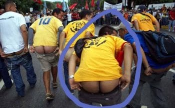 Is this the ass that Trump wants to install in Venezuela’s seat of power?