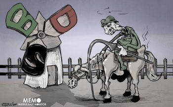 | Powerless Israel facing BDS Cartoon SabaanehMiddleEastMonitor | MR Online