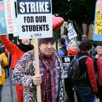 Teachers-Strike, Los Angeles, USA - 16 Jan 2019
