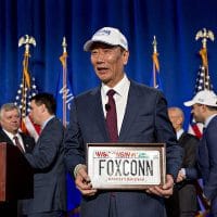 Governor Scott Walker Attends Official Deal Signing For New Foxconn Factory