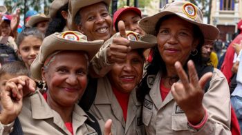| 8th of March Bolivar Square Women gathered to commemorate womens day and show support for the government in the face of the sabotage on the electricity system | MR Online