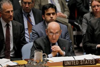 The double veto of Russia and China prevented the approval of the resolution presented by Elliott Abrams in the Security Council