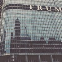 Trump building in Chicago, IL. Photo by Eric Muhr.