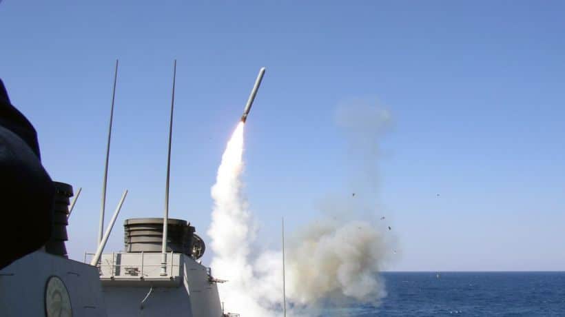 | The US Navy launches a Tomahawk missile on Iraq from the USS Porter on March 22 2003 | MR Online
