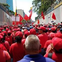 A massive pro-government rally on March 16, Caracas. © Eva Bartlett