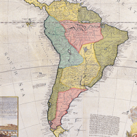 Political‐territorial division of Latin America circa 1750 (Archive)