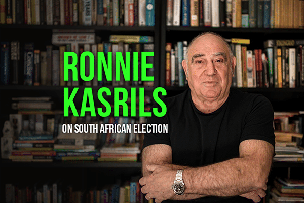 | Ronnie Kasrils on South African Election written by Ronnie Kasrils | MR Online