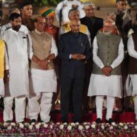 | Prime Minister Narendra Modi who won a landslide victory in the 2019 general election after the swearingin ceremony on May 30 With him are President Ram | MR Online