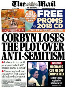 | Jeremy Corbyn faced a torrent of trumped up antisemitism charges Mail 72919 | MR Online