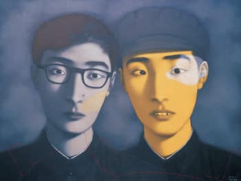 Zhang Xiaogang, Bloodline–Big Family no. 4, 1995.