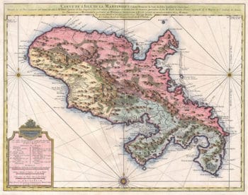 | French colonial map of Martinique from the Covens amp Mortiers Atlas Nouveau 1942 Wikimedia Commons Geographicus Rare Antique Maps | MR Online
