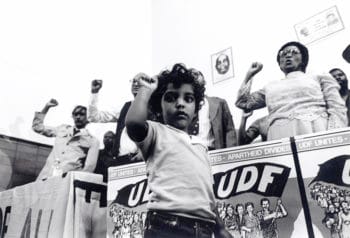 Meeting of the United Democratic Front UDF a leading anti apartheid body that launched in 1983 and joined the struggles of many South African organisations Wits Historical Papers