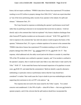 | In this case the operator | MR Online's history did not inspire confidence" D.C. DISTRICT COURT DECISION (p. 23)