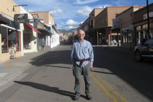 Michael D. Yates in Santa Fe, NM on March 10, 2020.